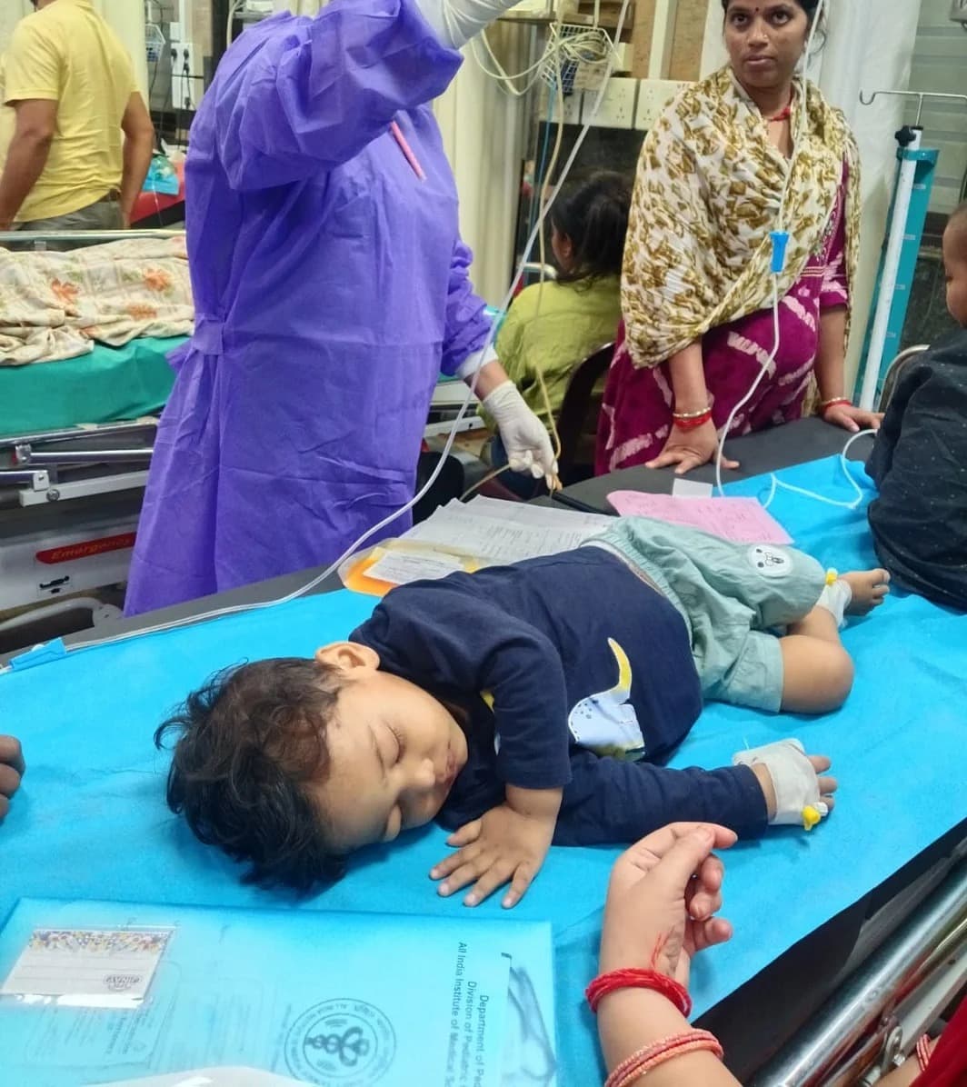 Master Shivansh — Blood Cancer (B-ALL)